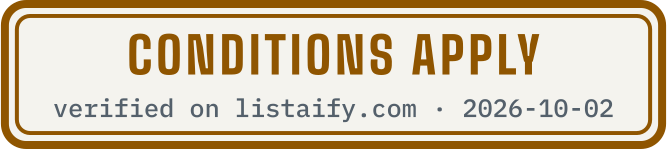 Payment provider key required, verified on listaify.com
